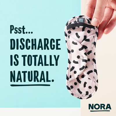 Don’t despair about discharge – here’s the reusable liner solution