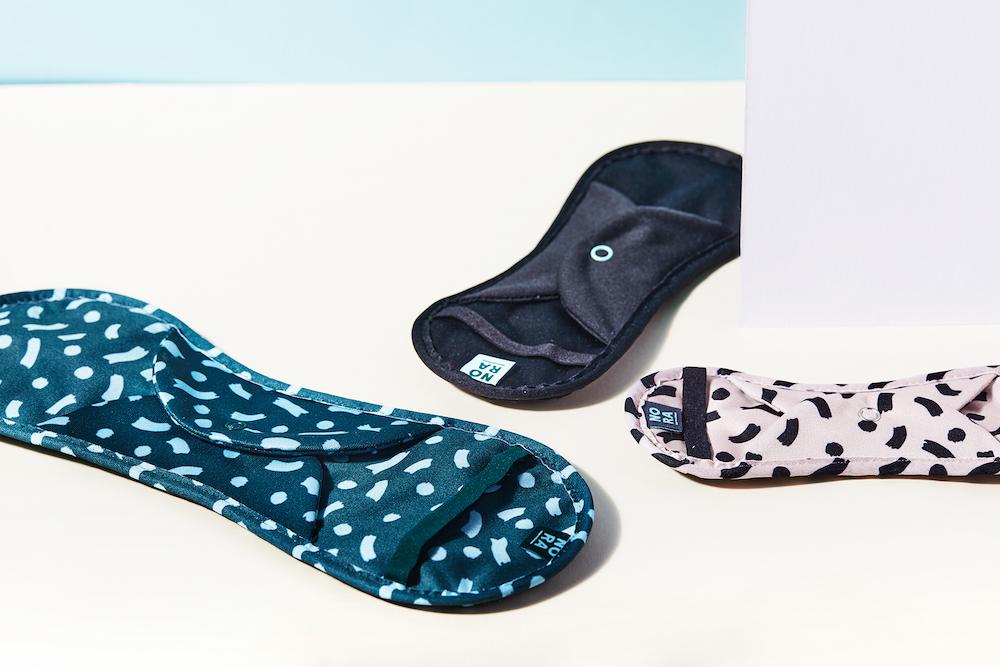 Selection of NORA reusable period pads
