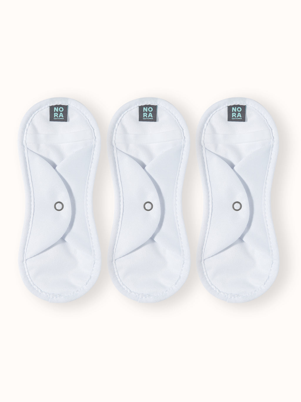 Reusable liners 3 pack white