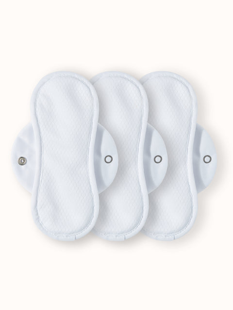 Reusable liners 3 pack white