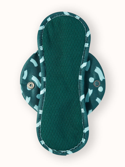 Celeste greeen liner back