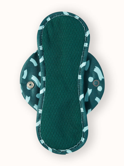 Celeste greeen liner back