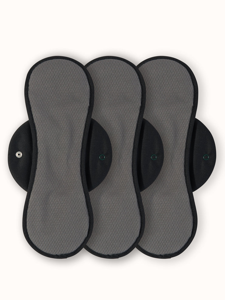 Black heavy pad pack back