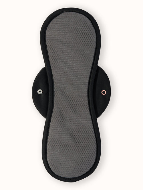 Maxi black pad back