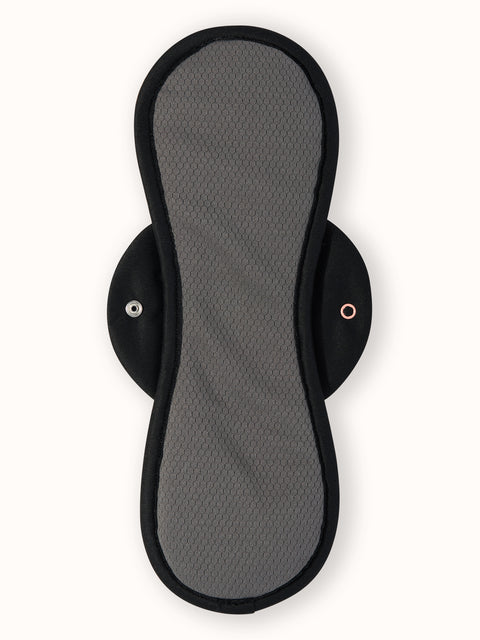 Maxi black pad back