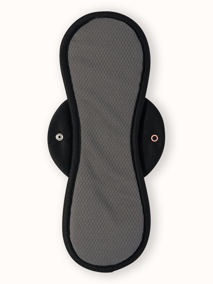 Maxi black pad back