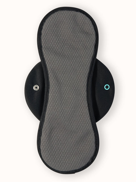Moderate black pad back