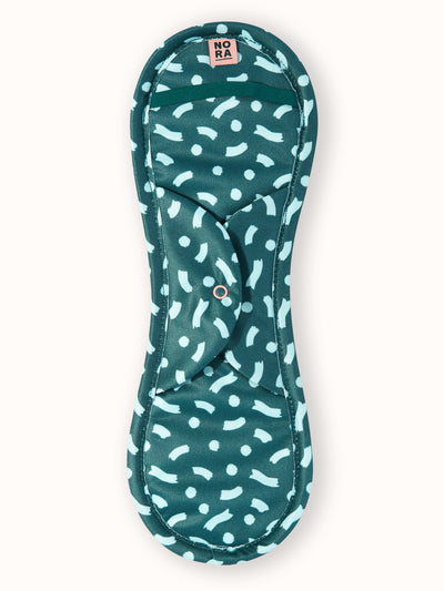 Maxi celeste pad front