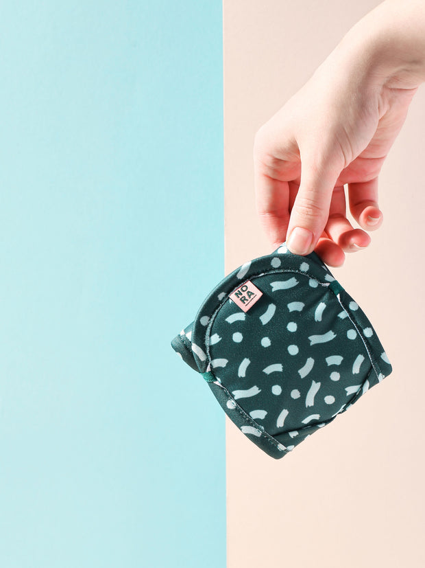 Maxi celeste pad folded