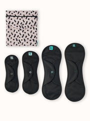 Black/Latte try me pack