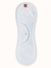 Maxi white pad front